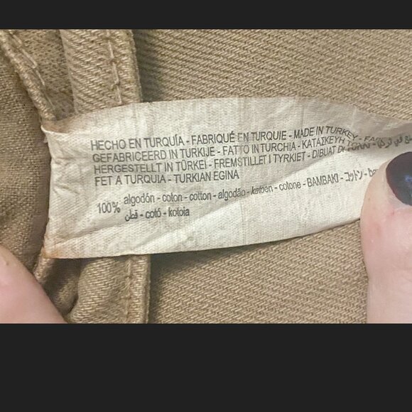 Brown Cotton Pants - Picture 4 of 4